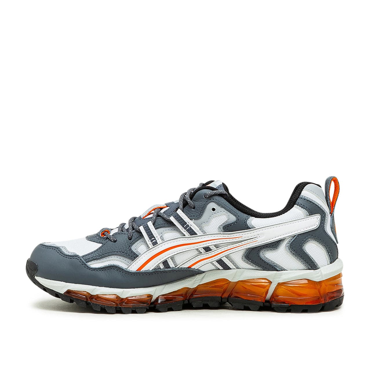 Asics grey and orange online