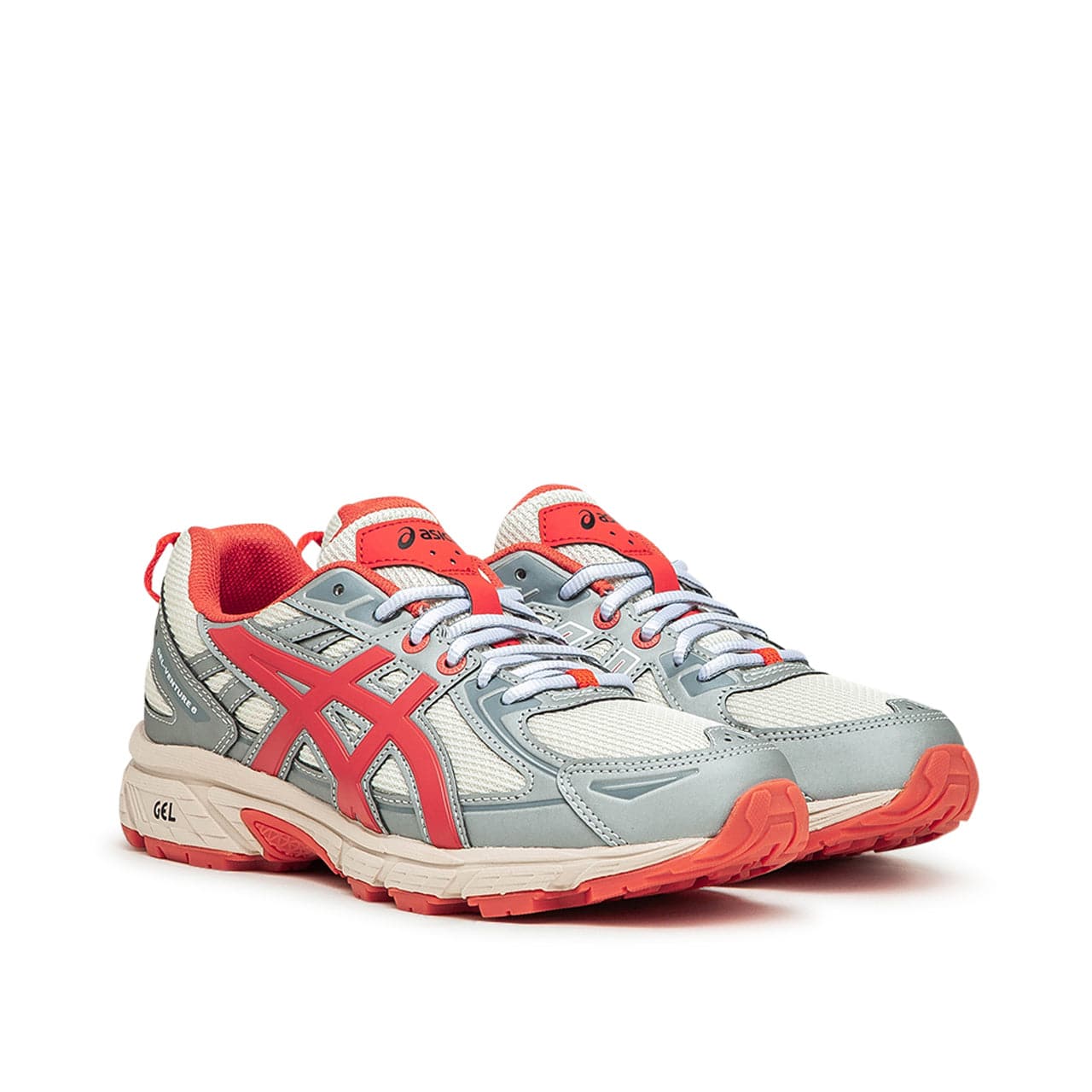 Asics grau sales rot