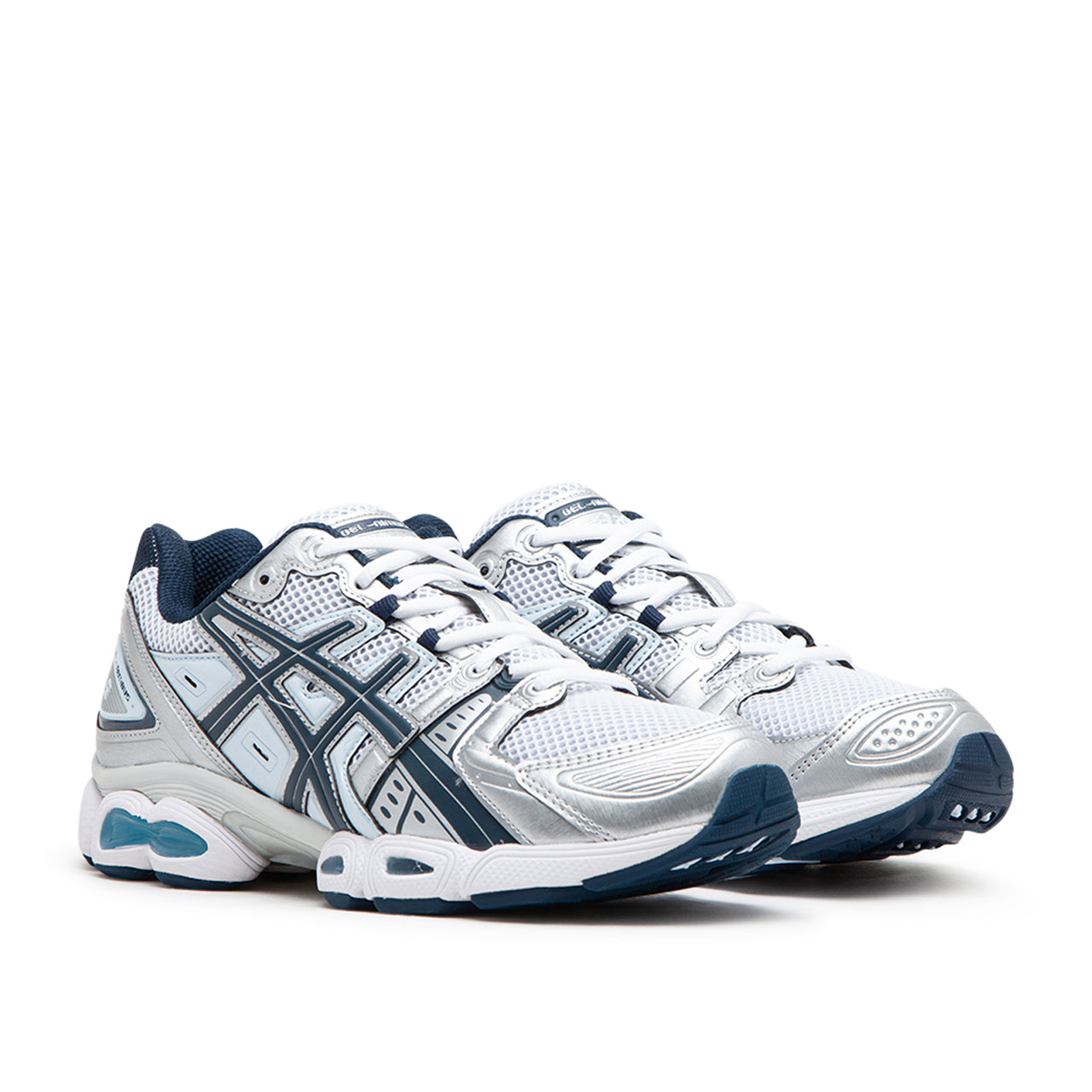 Asics GEL Nimbus 9 Silber Blau