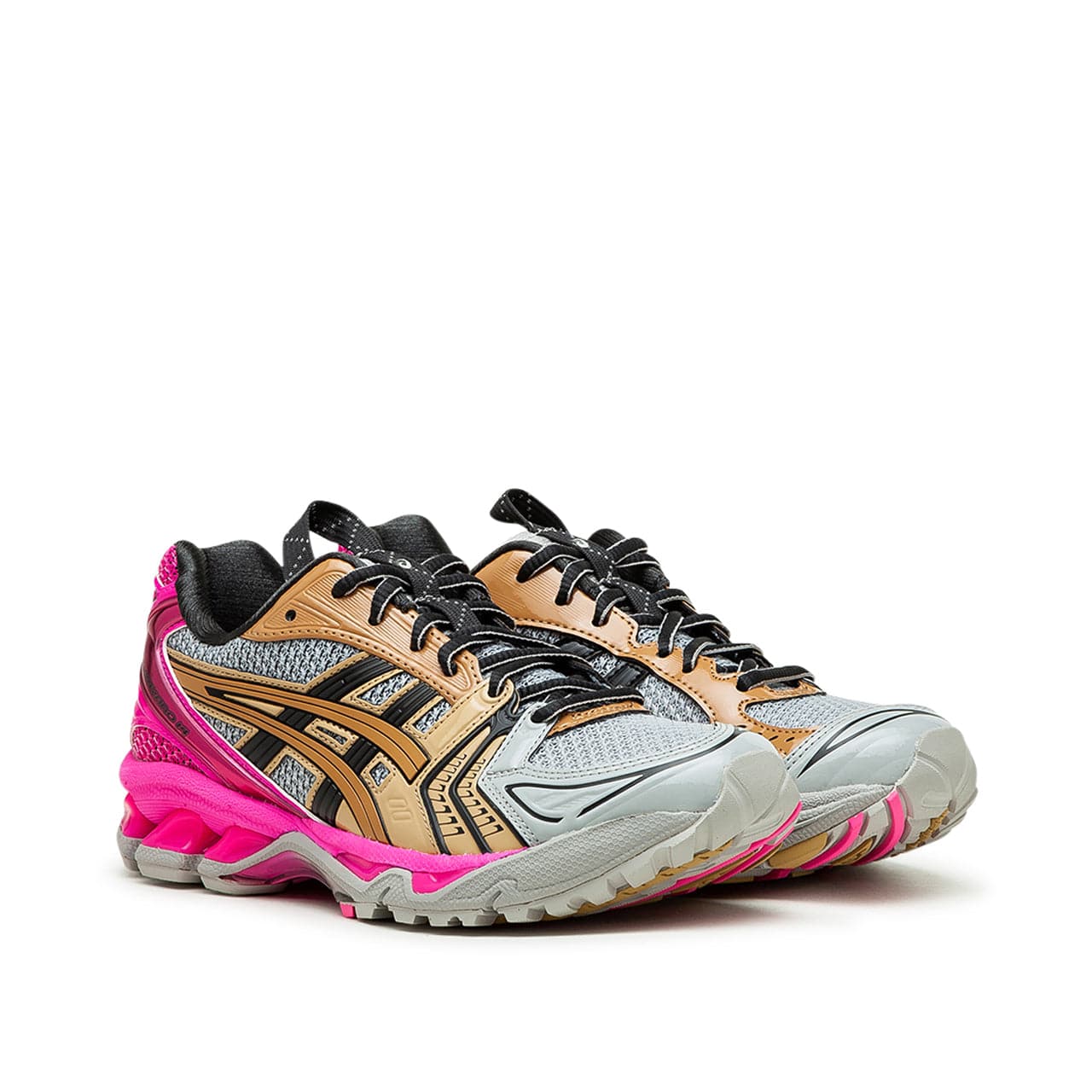 Asics Sportstyle W UB1-S Gel-Kayano 14 (Grau / Gold / Pink)  - Allike Store