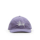 Stüssy Bio Washed Big Logo Low Pro Cap (Lavendel)  - Allike Store