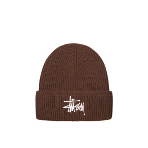 Stüssy Basic Cuff Beanie (Braun)  - Allike Store