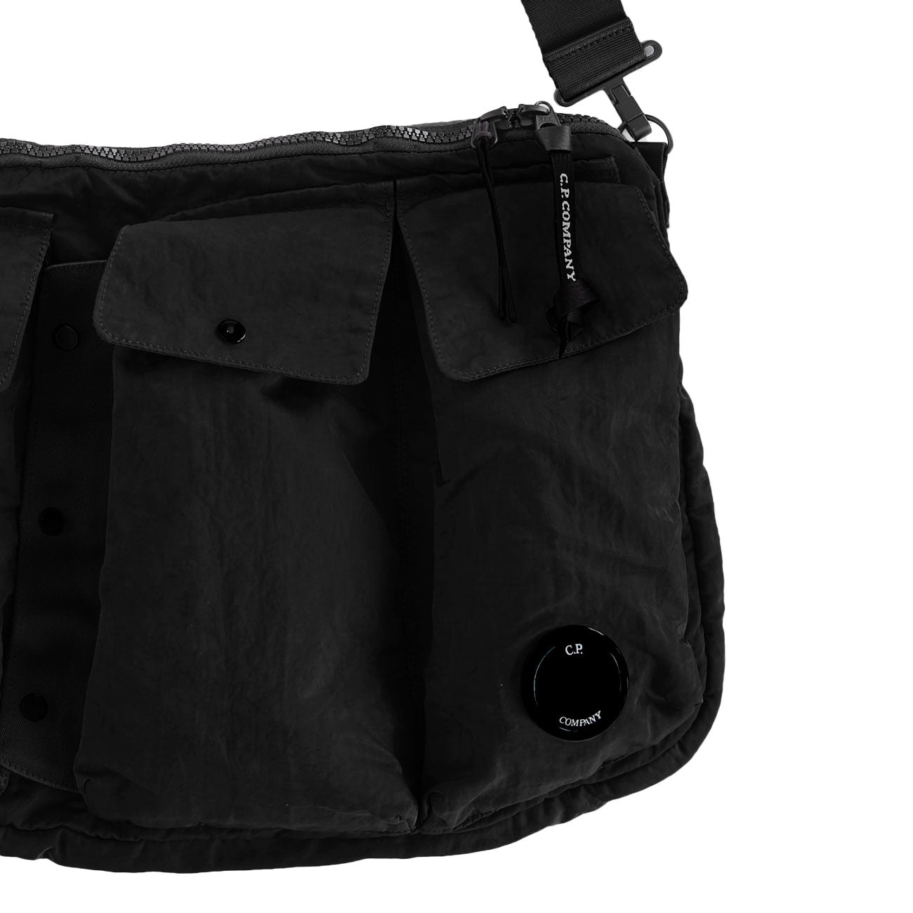 C.P. Company Nylon B-Utility Pack (Schwarz)  - Allike Store