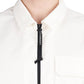 C.P. Company Gabardine Zipped Shirt (Weiß)  - Allike Store