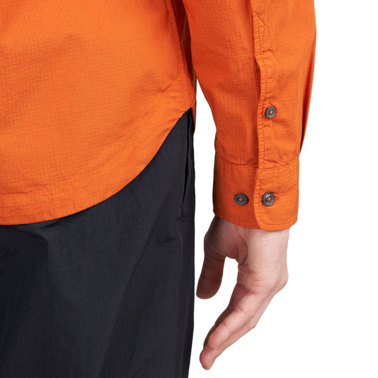 C.P. Company Rip Stop Pocket Shirt (Orange)  - Allike Store