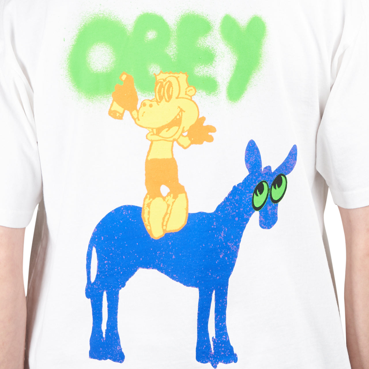 Obey Donkey T-Shirt (White)