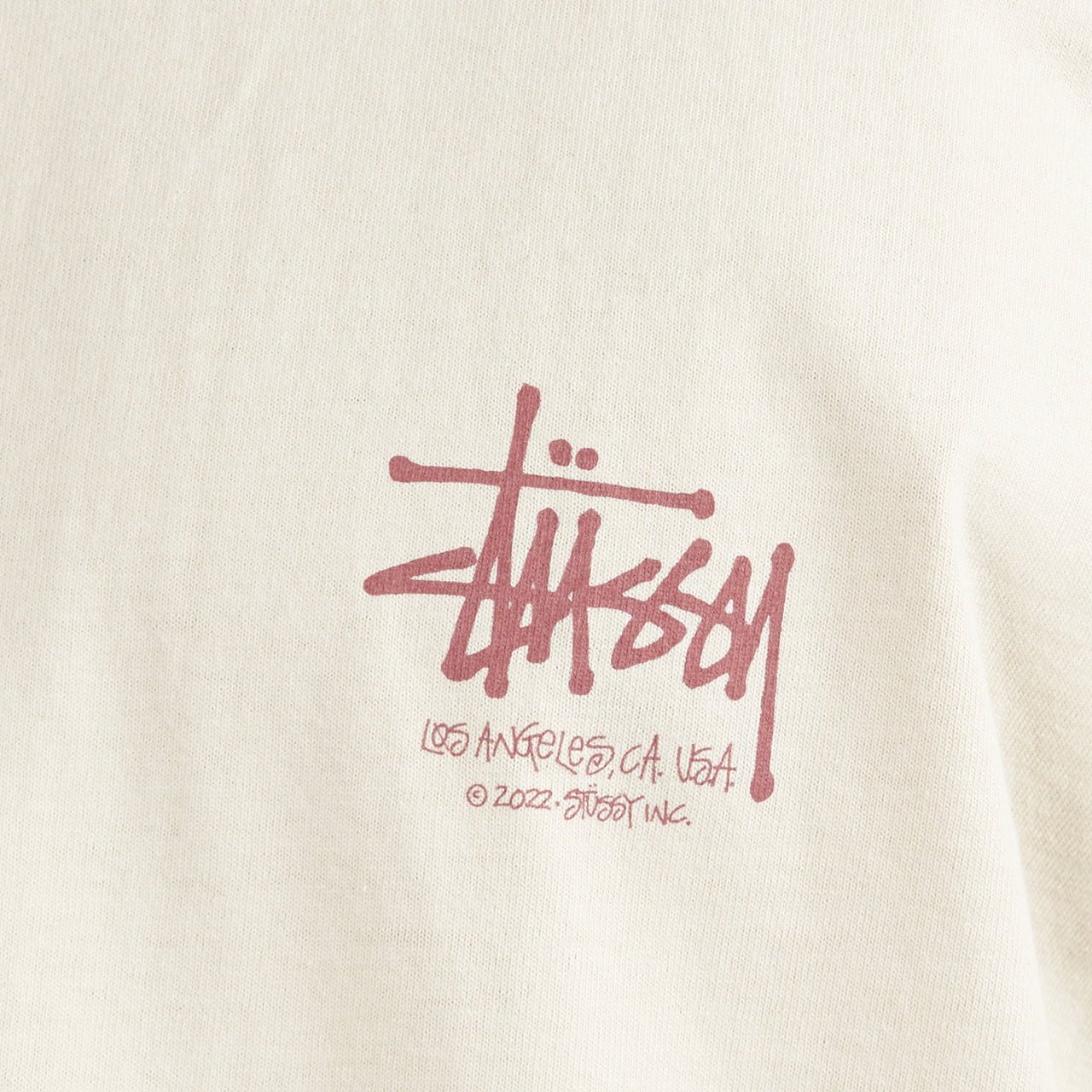 Stüssy Dragon Tee (Beige / Rot)  - Allike Store