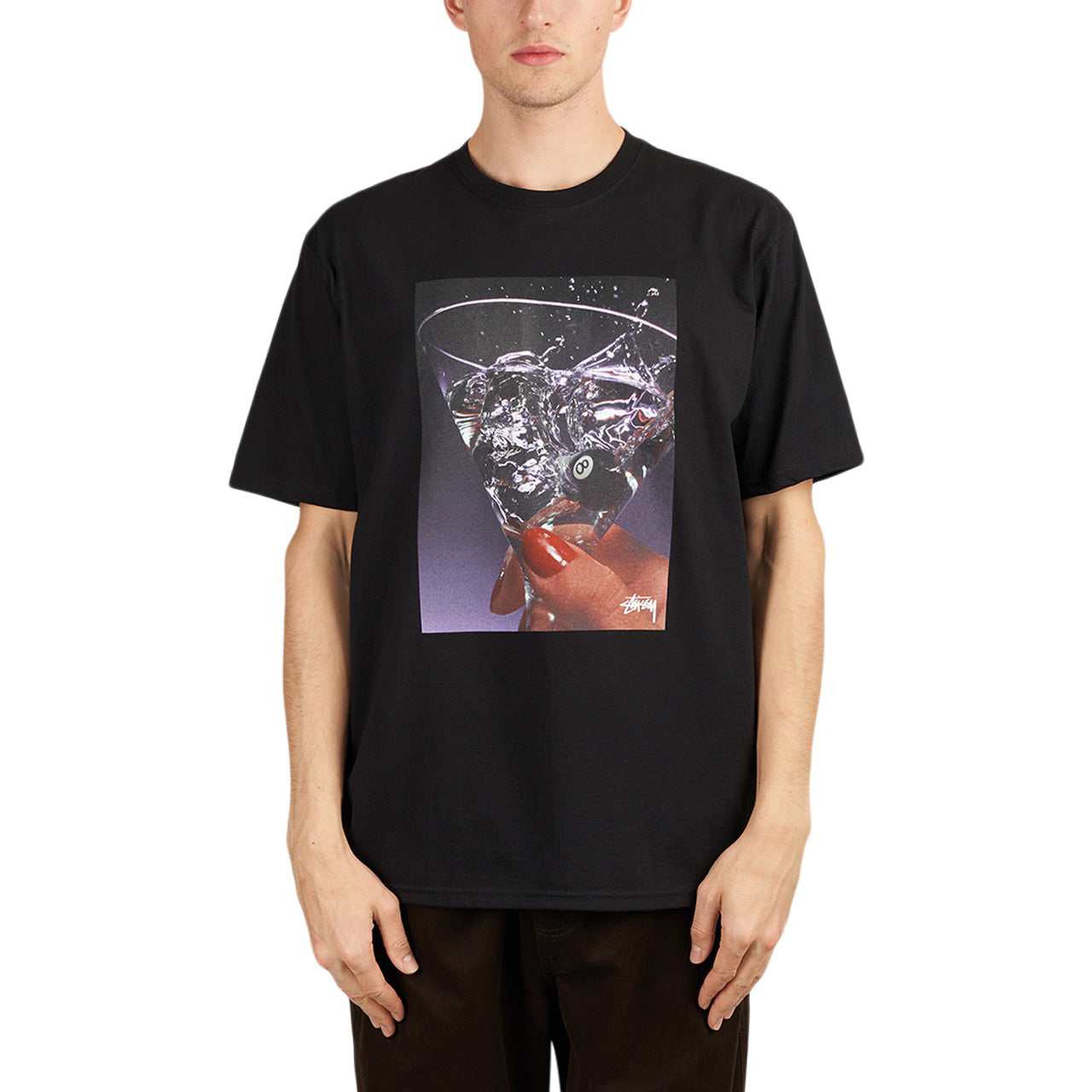 Stüssy Martini Tee (Schwarz)  - Allike Store