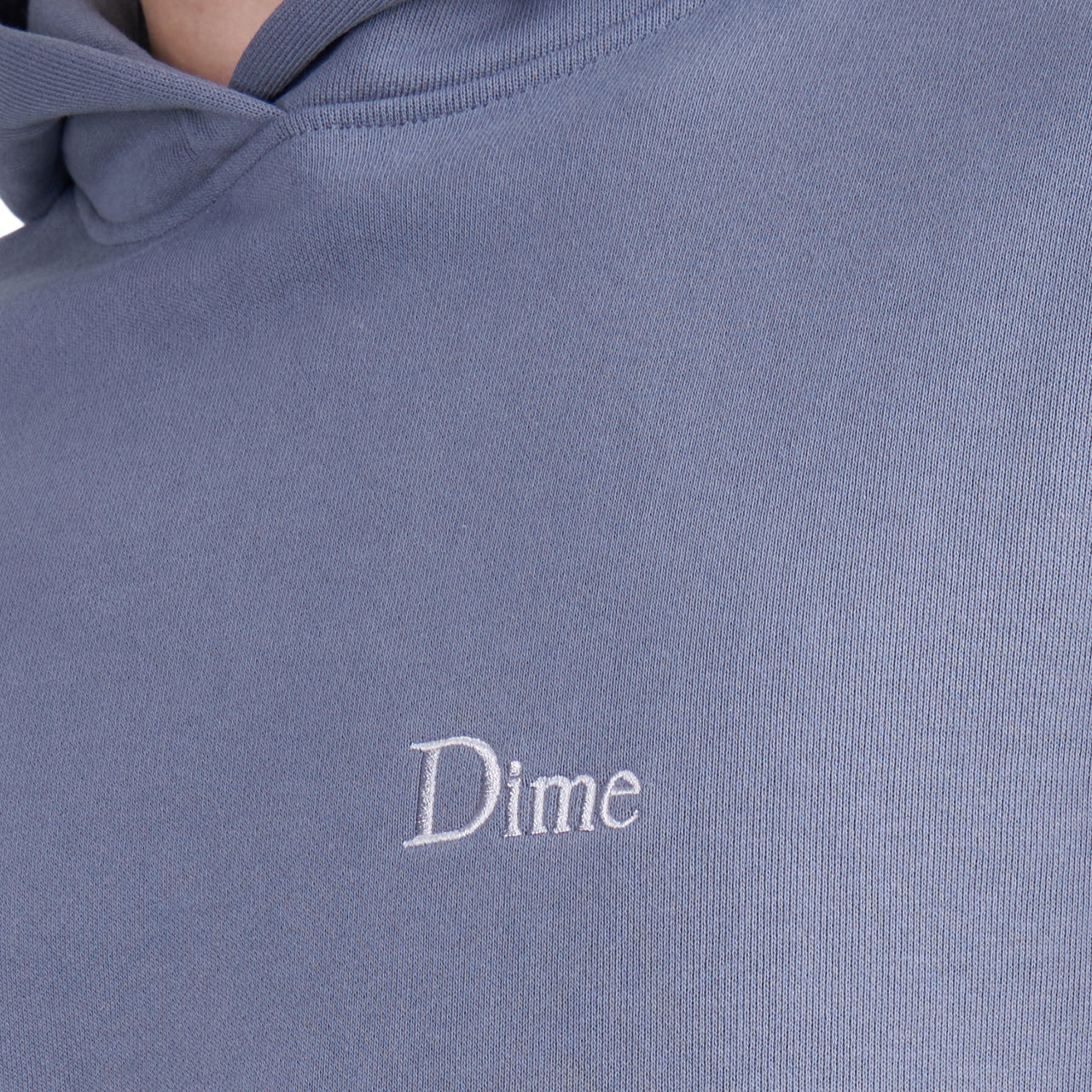 Dime Classic Small Logo Hoodie (Grau)  - Allike Store