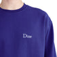 Dime Classic Small Logo Crewneck (Blau)  - Allike Store
