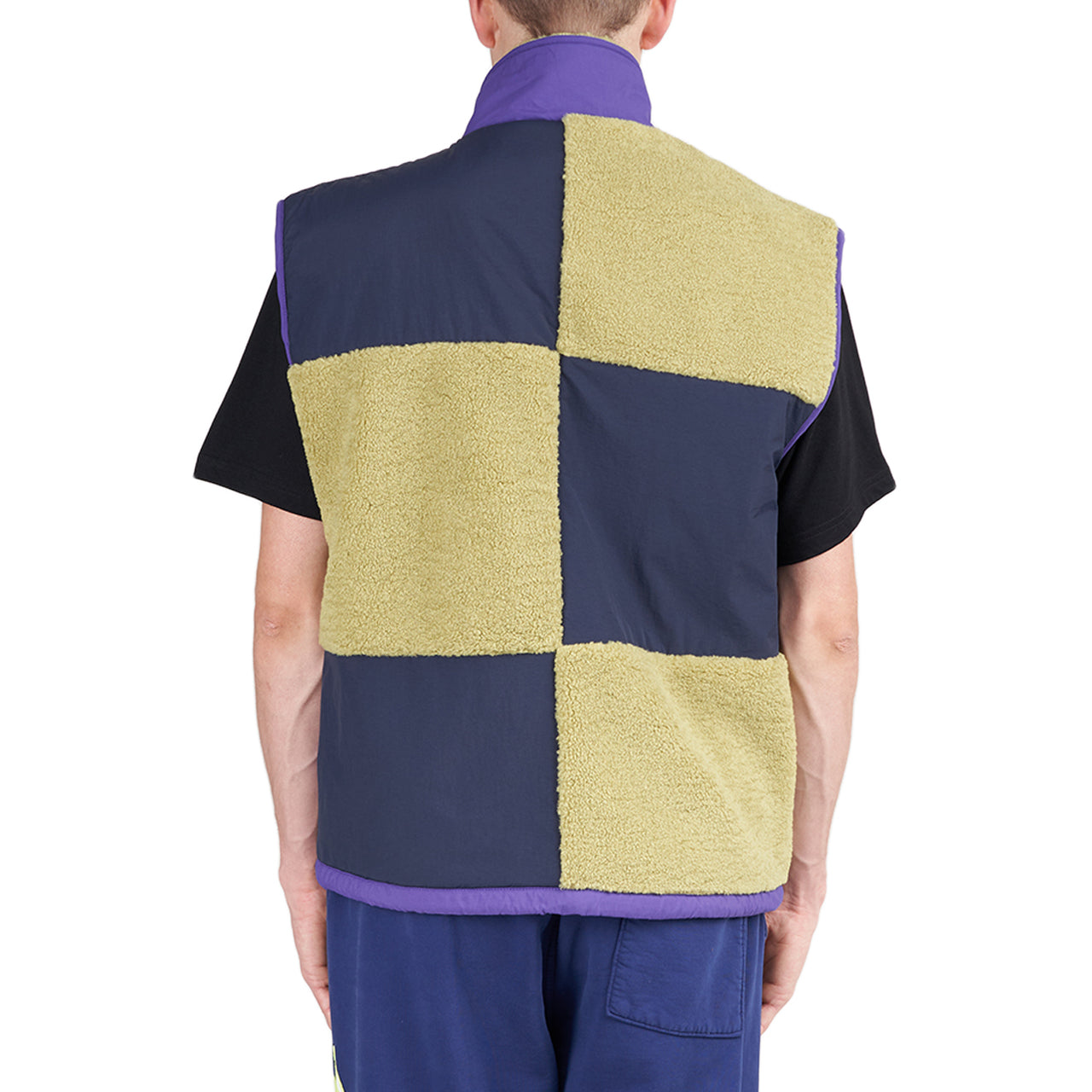 Brain Dead Paneled Field Vest (Gelb / Blau)  - Allike Store