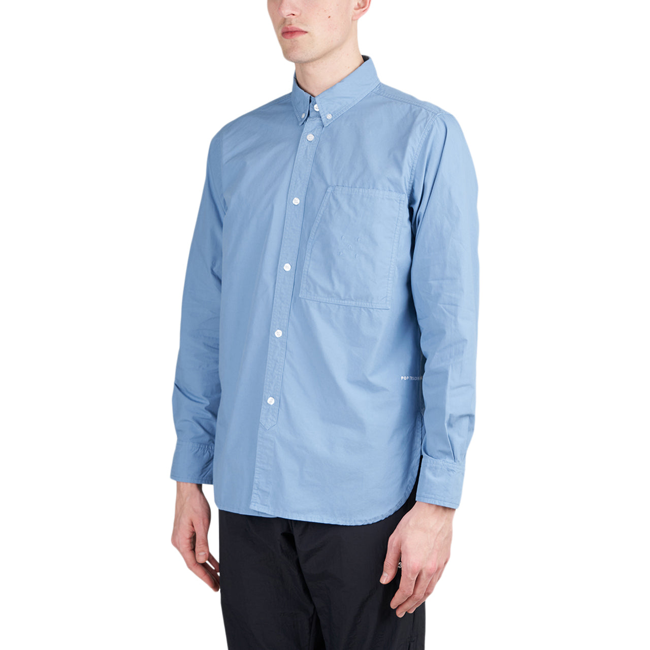 Pop Trading Company BD Shirt (Blau)  - Allike Store