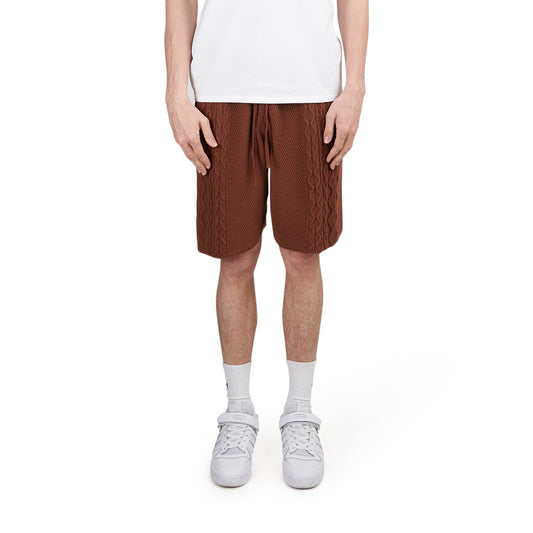 Pleasures Sucre Knit Shorts (Braun)  - Cheap Sneakersbe Jordan Outlet