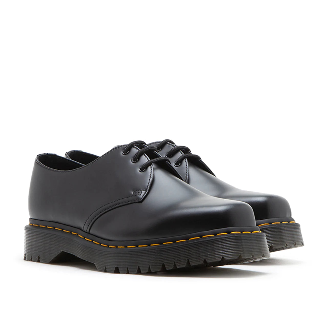Dr. Martens 1461 Bex Squared Toe Leather Shoes (Black)