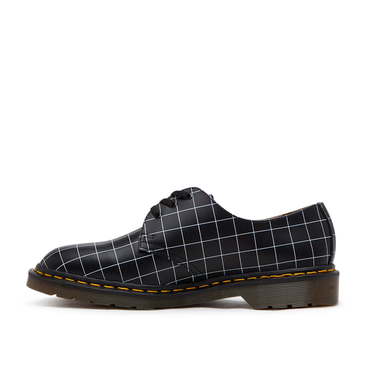 Dr. Martens x Undercover 1461 Check Smooth (Black) - Allike Store