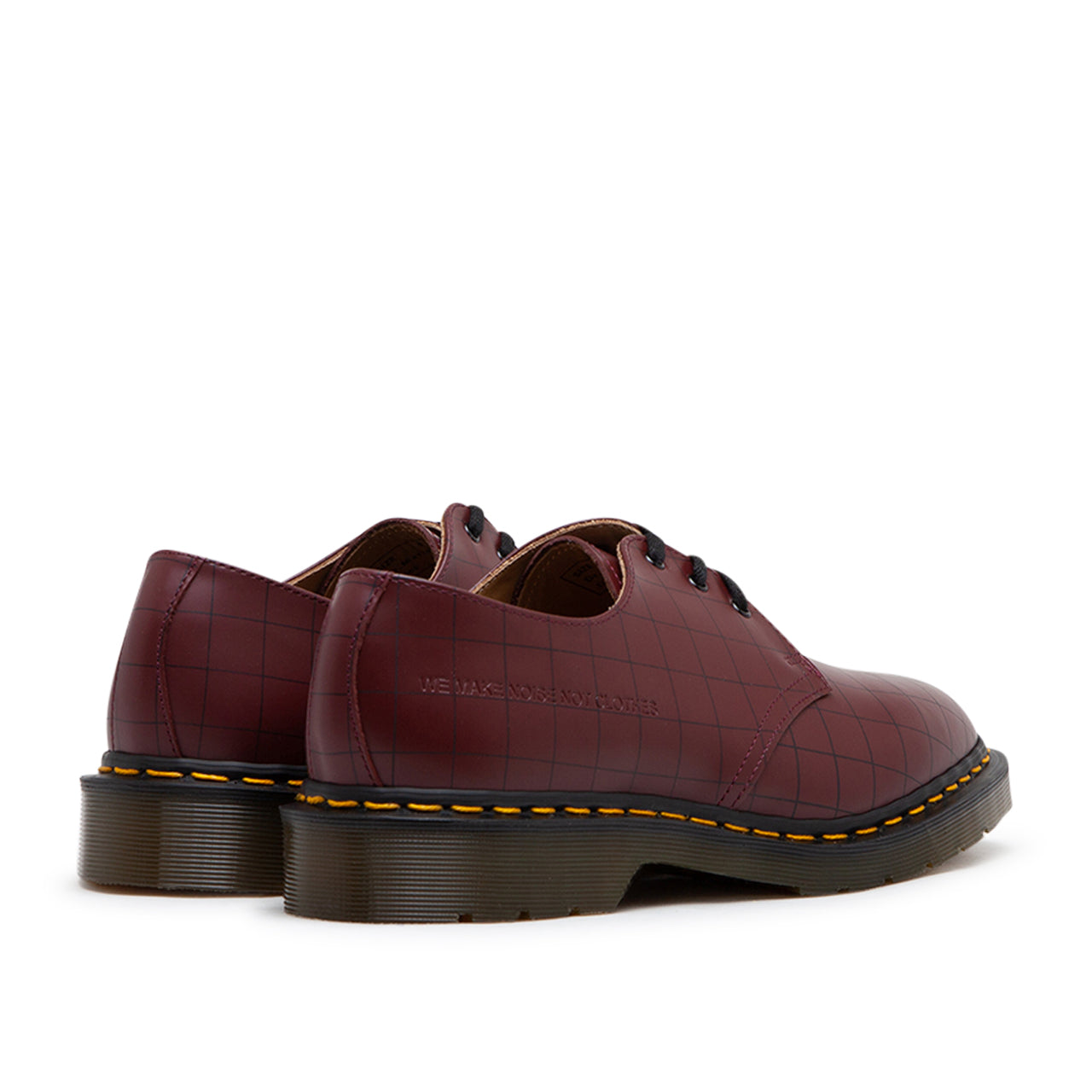 Dr. Martens x Undercover 1461 Check Smooth Red