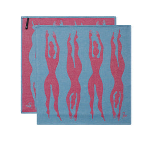 Parra Under Hot Water Kitchen Towel Set Of 2 (Multi)  - Allike Store