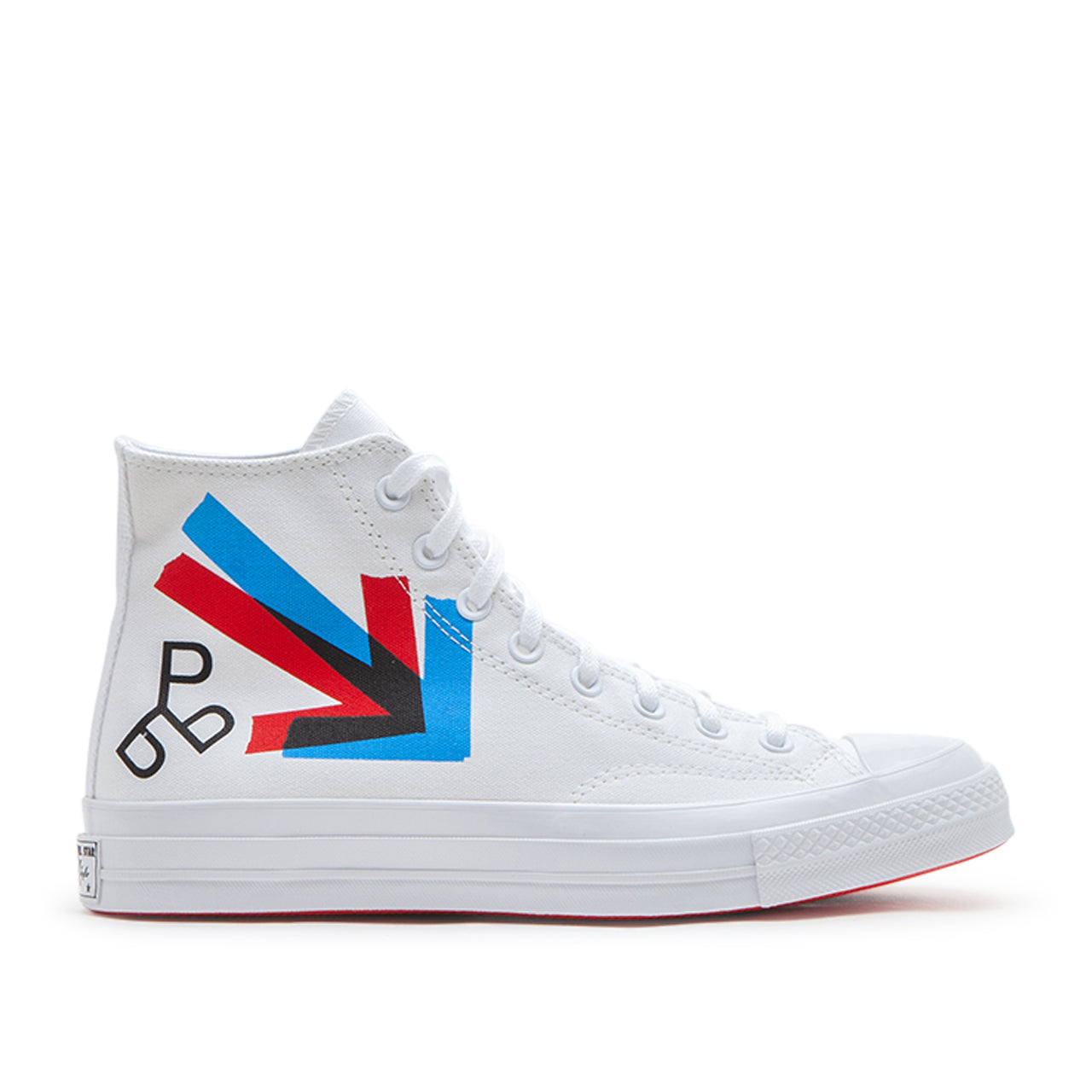 Converse x Patta Chuck 70 Hi "Experimental Jetset" (Weiß / Rot / Blau)  - Allike Store