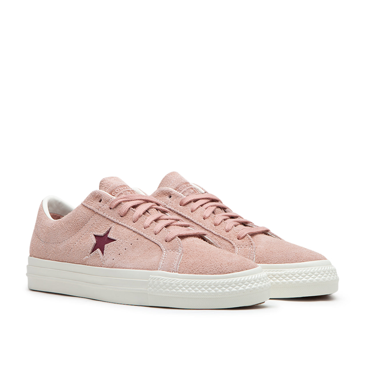 Converse one outlet star pink suede