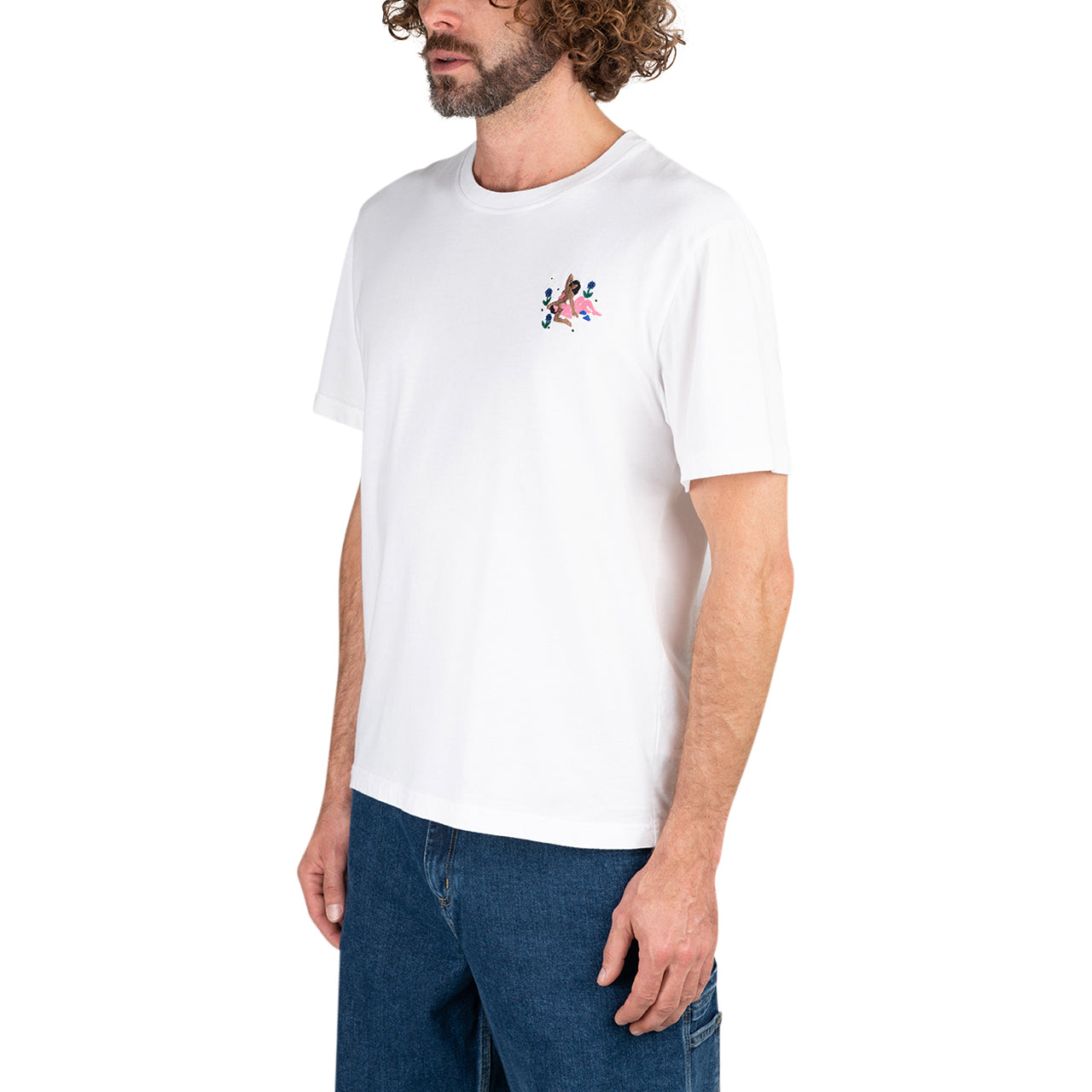 Carne Bollente Pussy Peony T-Shirt (Weiß)  - Allike Store