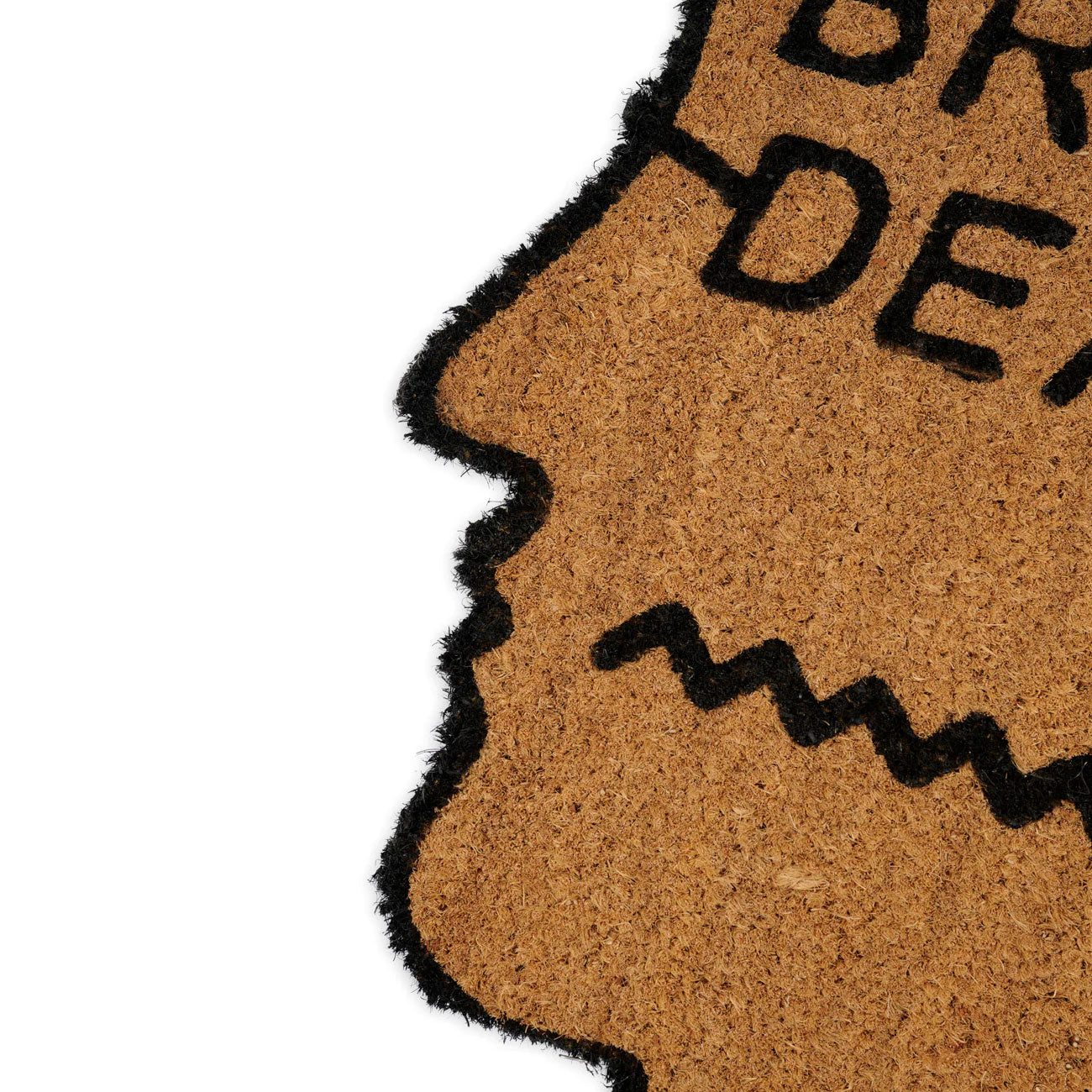 Brain Dead Coconut Fiber Logohead Door Mat (Braun)  - Allike Store