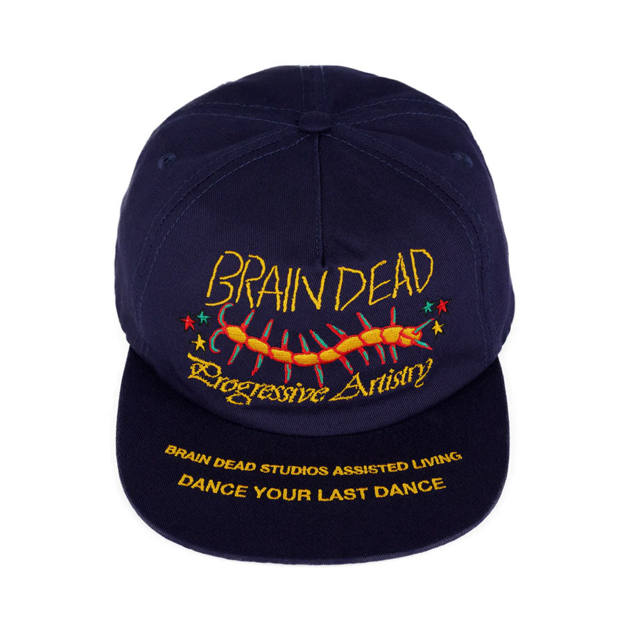 Brain Dead last Dance 5 Panel Hat (Navy)  - Cheap Juzsports Jordan Outlet