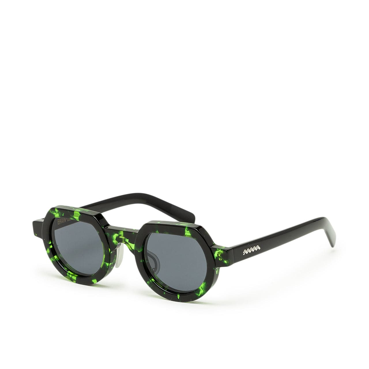 Brain Dead Tani Sunglasses (Schwarz / Grün)  - Allike Store