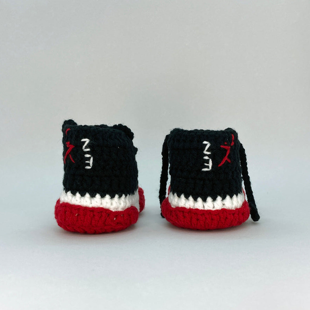 Baby Sneakers AJ11 Bred (Schwarz / Rot)  - Allike Store
