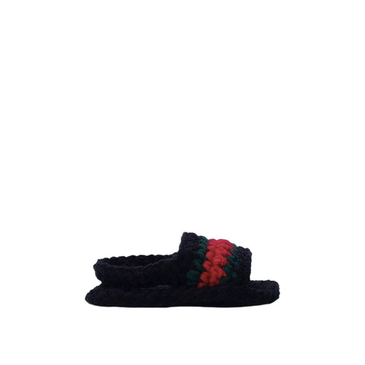 Baby Sneakers Gucci Slides (Schwarz / Rot / Grün)  - Cheap Sneakersbe Jordan Outlet