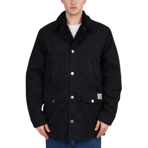 Carhartt WIP Newman Coat (Schwarz)  - Allike Store