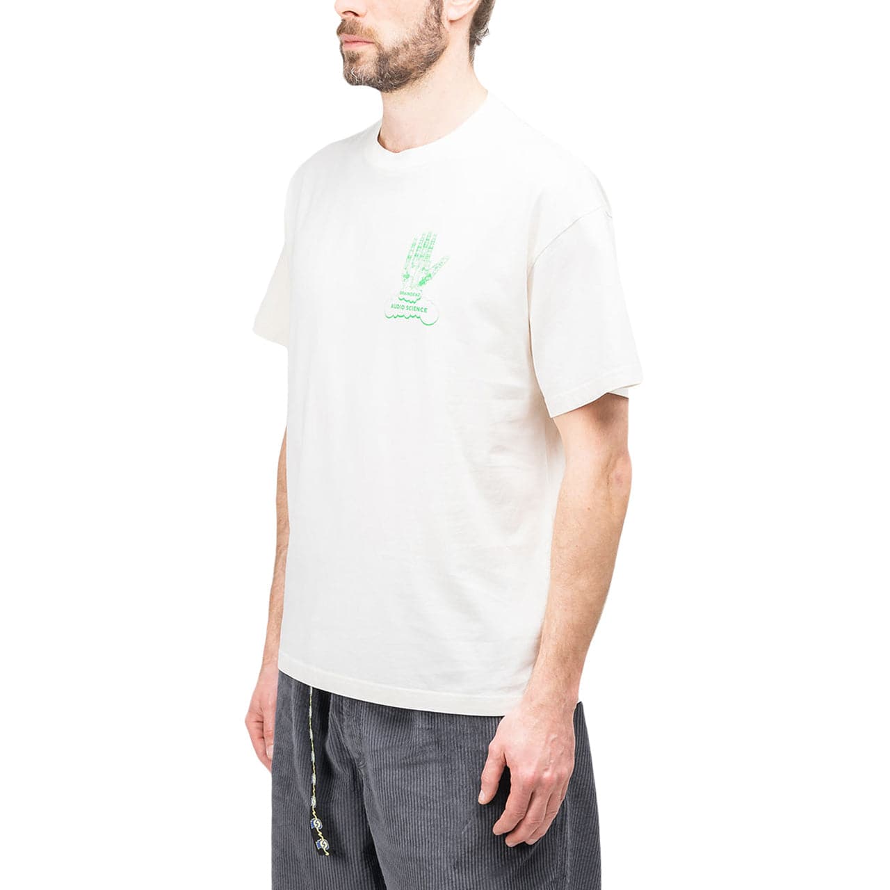 Brain Dead Audio Science T-Shirt (White) P21T00001616 Brain Dead Audio Science T-Shirt (White) P21T00001616