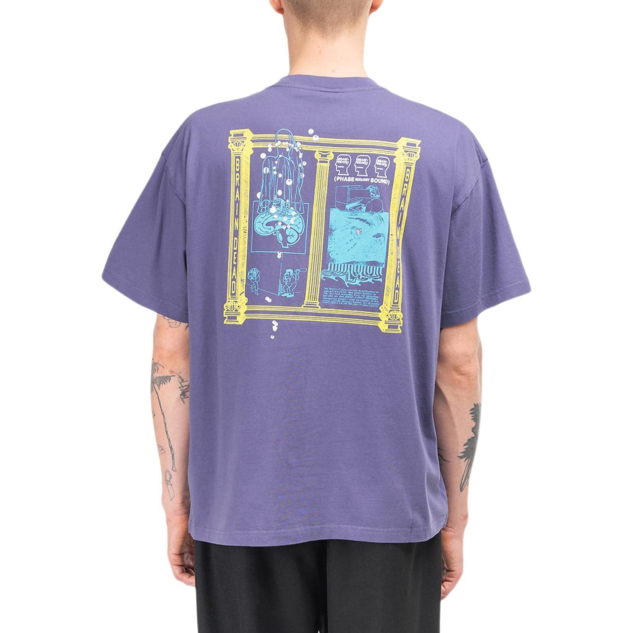 Brain Dead Phase Ecolgy Sound T-Shirt (Lila)  - Allike Store