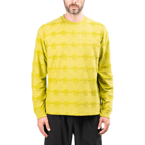 Brain Dead Running Head Longsleeve (Gold)  - Allike Store