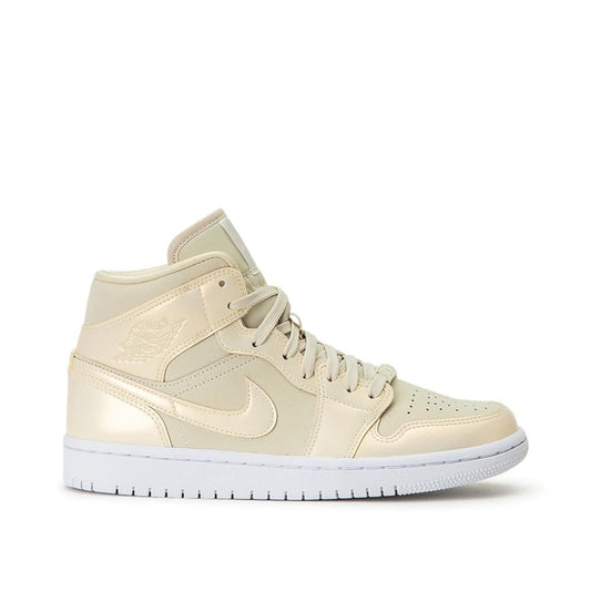 Air Jordan WMNS 1 Mid SE (Beige / Gelb)  - Allike Store