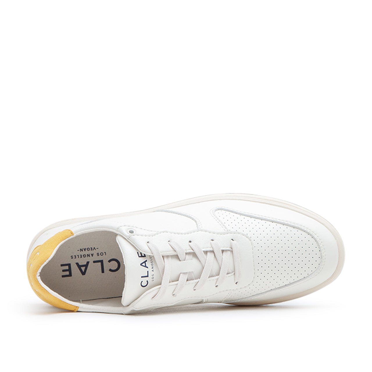 Clae Malone Vegan (Weiß / Gelb)  - Allike Store