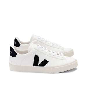 Veja WMNS Campo Chromefree Leather (Weiß / Schwarz)  - Allike Store