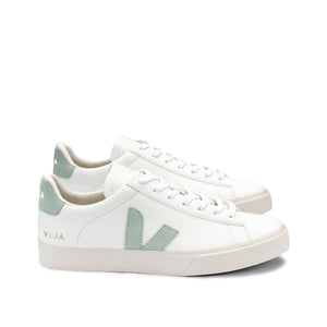 Veja WMNS Campo Chromefree Leather (Weiß / Mint)  - Allike Store