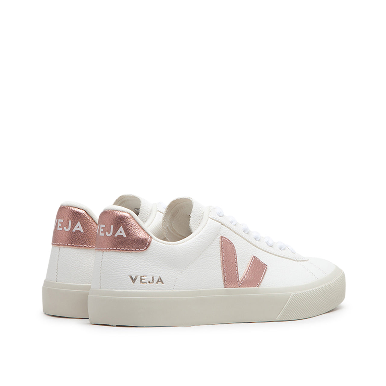 Veja WMNS Campo Chromefree Leather (Weiß / Bronze)  - Allike Store