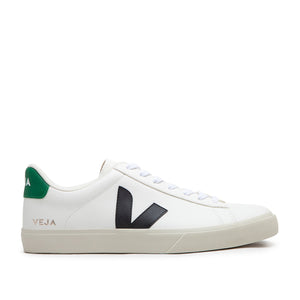 Veja Campo Chromefree Leather (Weiß / Schwarz / Grün)  - Allike Store