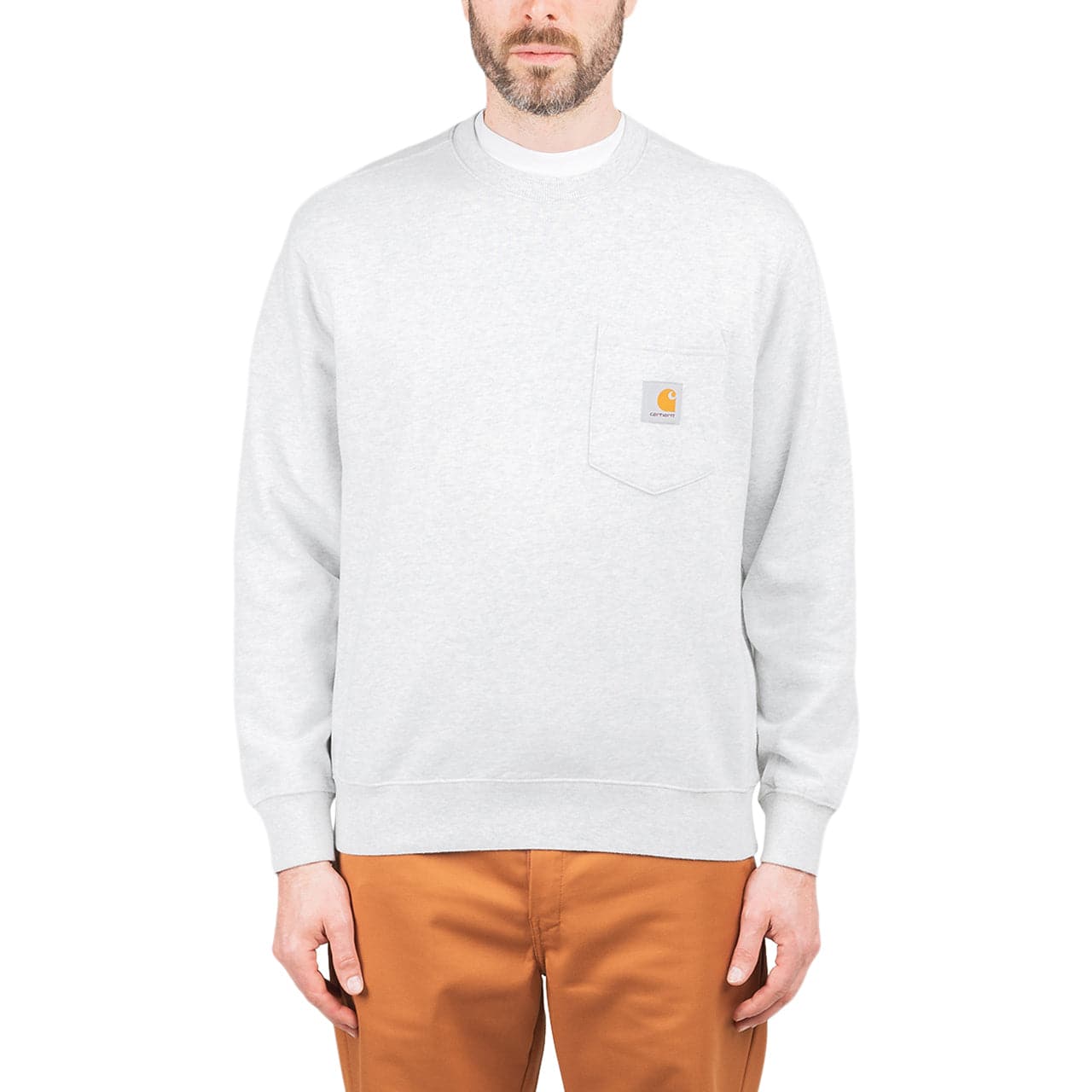 Carhartt WIP Pocket Sweatshirt (Hellgrau)  - Allike Store