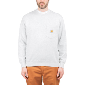 Carhartt WIP Pocket Sweatshirt (Hellgrau)  - Allike Store