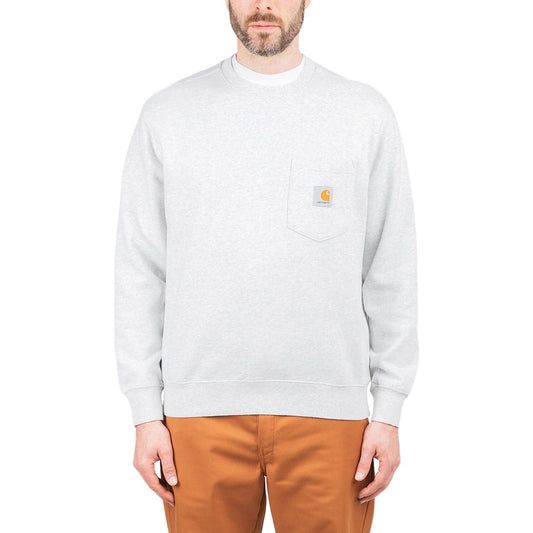 Carhartt WIP Pocket Sweatshirt (Hellgrau)  - Allike Store