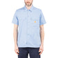 Carhartt WIP Master Short Sleeve Shirt (Blau)  - Allike Store