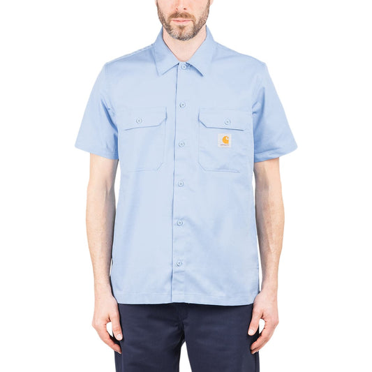 Carhartt WIP Master Short Sleeve Shirt (Blau)  - Allike Store