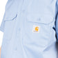 Carhartt WIP Master Short Sleeve Shirt (Blau)  - Allike Store