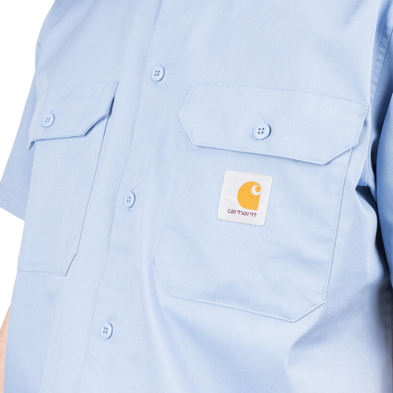 Carhartt WIP Master Short Sleeve Shirt (Blau)  - Allike Store