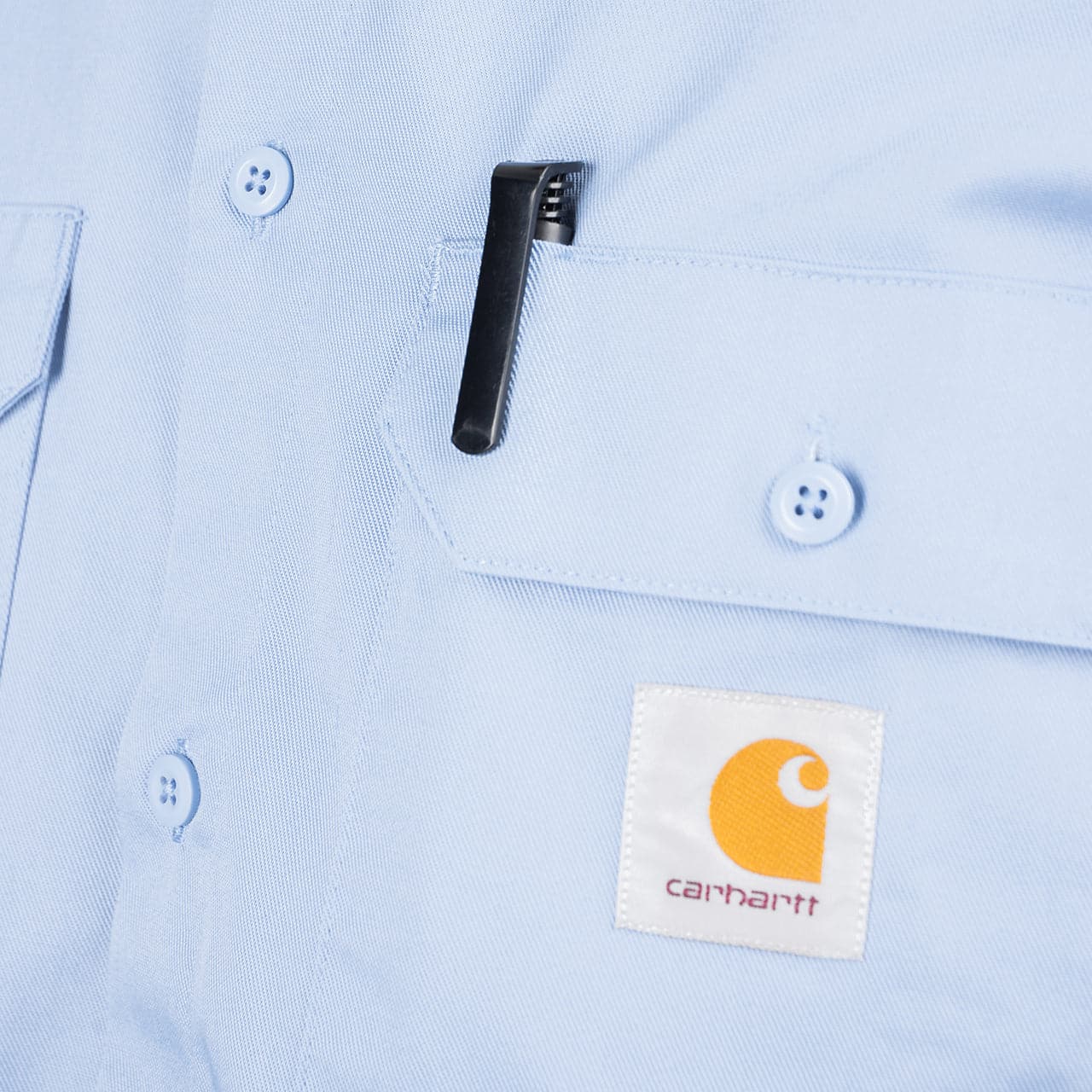 Carhartt WIP Master Short Sleeve Shirt (Blau)  - Allike Store