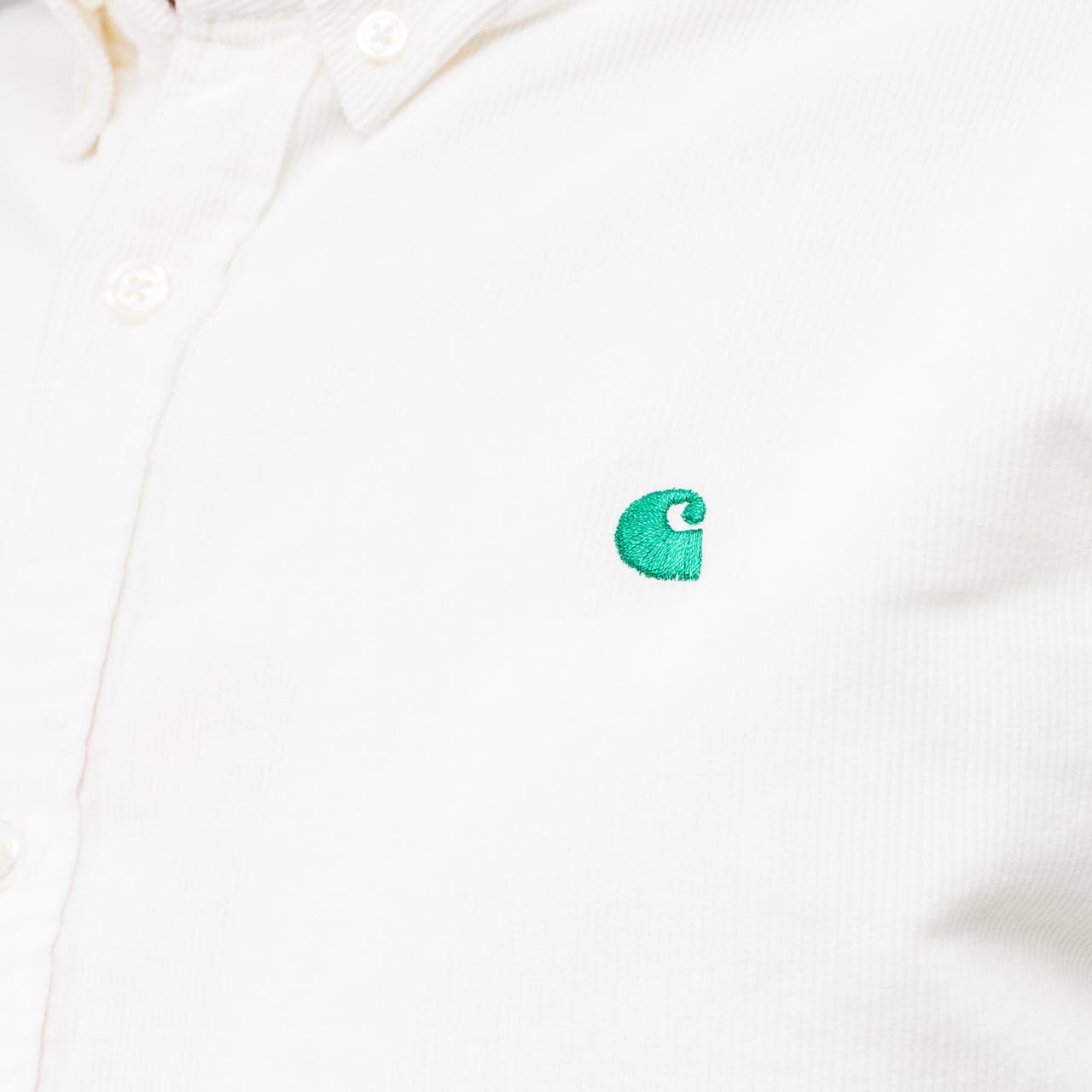 Carhartt WIP Madison Fine Cord Shirt (Cream)  - Allike Store