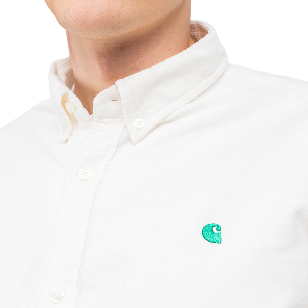 Carhartt WIP Madison Fine Cord Shirt (Cream)  - Allike Store