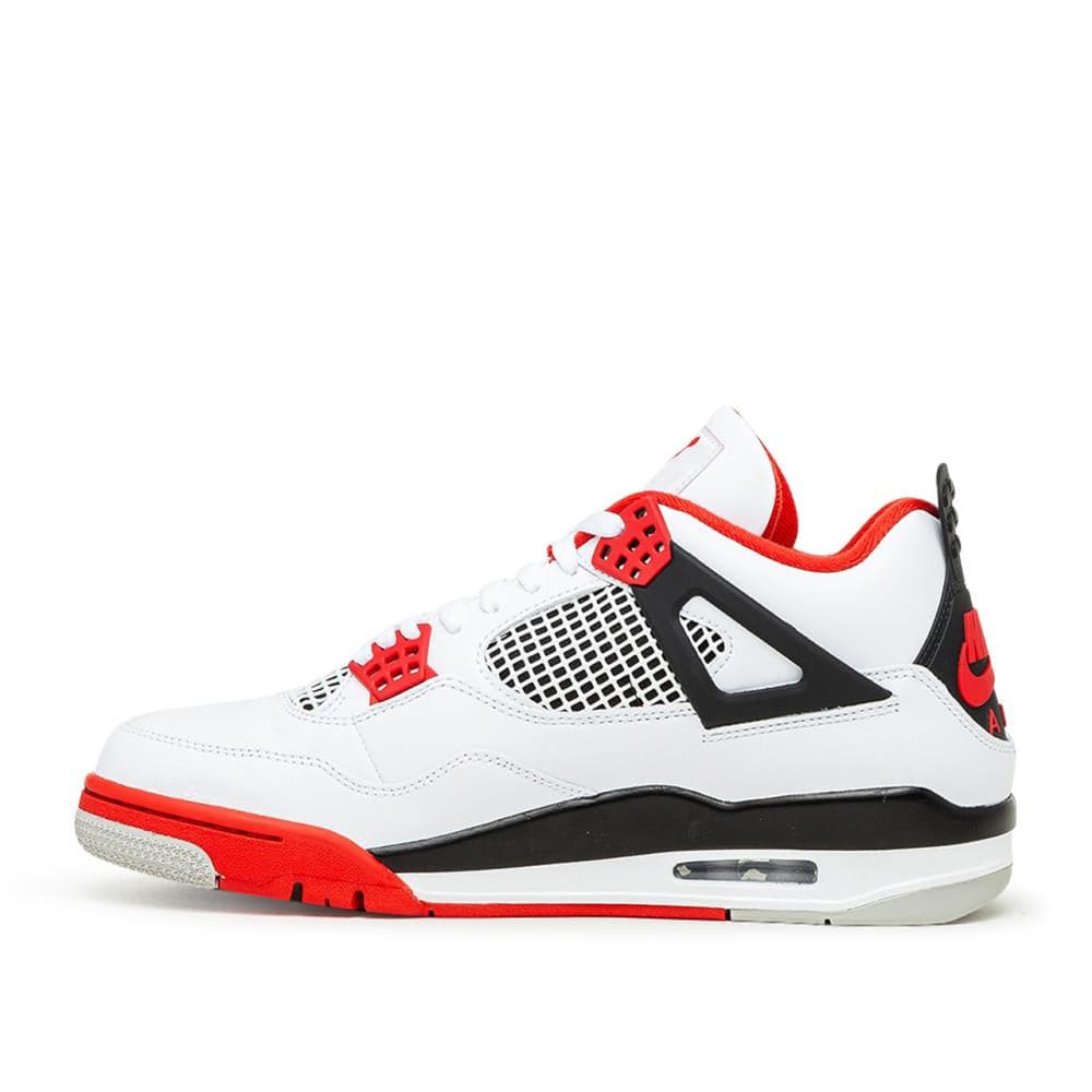 Air Jordan 4 Retro 'Fire Red' (Weiß / Rot)  - Allike Store